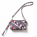 Mini canvas telefoontasje met cartoon filmrol print en verstelbare schouderband - Portret Crossbody