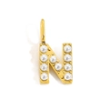 Letter N / Gold