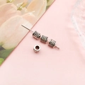Irregular Tube Spacer Bead 5x4mm