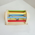 Colorful wooden busyboard DIY bell roller accessory for sensory early learning play - Bell Roller