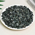 Natural Green Aventurine crushed stone crystals for decoration and aromatherapy - 100g Of Peacock Eye (5-7mm)