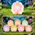 Luminous cat mythical fox blind box figurines set in dreamy pastel gradient colors - A122 Starry Night Dream Nine-tailed Fox Box 6 / Full Box Set