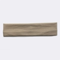 Beige cotton sports headband for outdoor running with soft fabric texture - Medium Camel