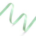 Pale green 1cm satin ribbon with a glossy finish for cake gift wrapping and DIY crafts - 1CM Single Sided Satin Ribbon [Mint Green] 80 Yards