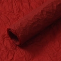 Textured red wrinkled art paper for Christmas gift wrapping and DIY crafts - Xuenai Hand Soft Paper [Lava Red] 51*51cm 5 Sheets/Pack