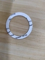 Universal white magnetic ring sticker Magsafe plate #513G for car wireless chargers - Silver 57*44*0.3 Crown 513 Adhesive