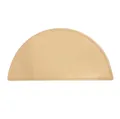 Semicircular skin-colored food-grade silicone pet slow feeder bowl and licking mat - Placemat / Pink