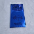 Navy blue metallic disposable PET tablecloth in retail packaging 137x274cm - Royal Blue 1.37*2.74m