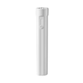 Lámpara LED UV portátil blanca para uñas con botón de encendido ergonómico para manicura - Recargable / Blanco
