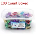 5-in-1 concentrated laundry detergent pods with multi-colored 100 beads in storage box - Single-Chamber 8g Mixed Colors 100 Capsules Boxed