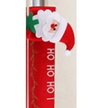 Copri-maniglia natalizia per frigorifero con Babbo Natale in peluche e scritta HO HO HO - 211A Babbo Natale Destra