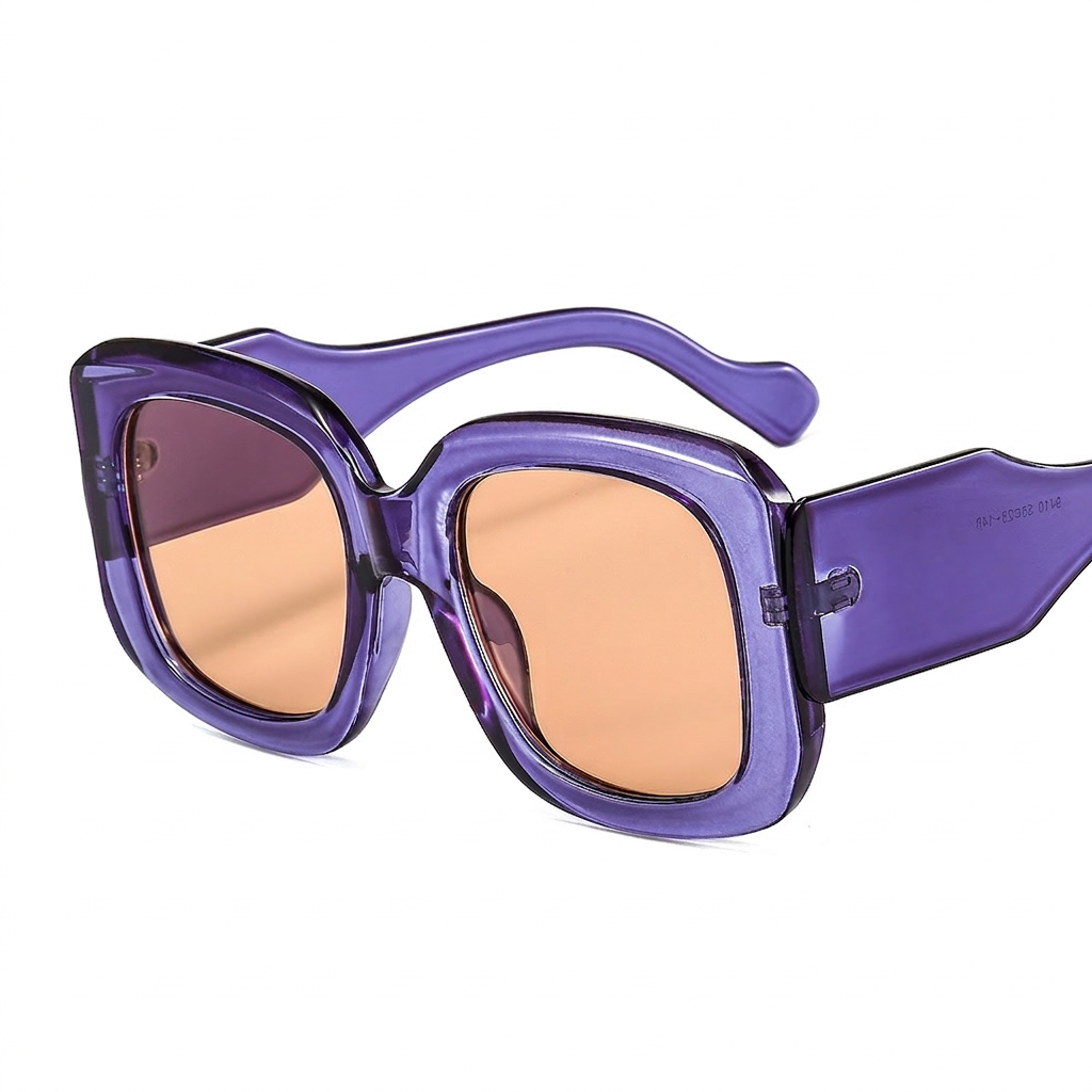 Wholesale Oversized Square PC Frame Sunglasses With UV400 Protection - Everful