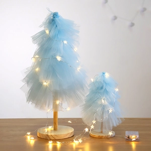 LED String Lights Snowflake Star Copper Wire Battery Operated Warm White For Christmas Indoor Bedroom Window Decor