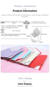 Detailed view of envelope-style floral gift box made of premium coated paper material