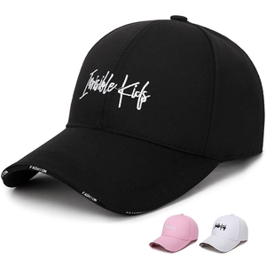 Invisible Kids Buchstaben Stickerei Baseballkappe Baumwolle Verstellbar Sonnenhut Streetwear Casual Outdoor Für Herren Damen