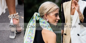 Stylische Streetstyle-Fotos mit gewebten Muschel-Fußkettchen und Metall-Armbändern