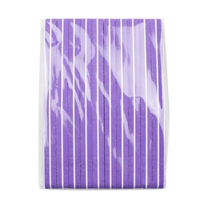Bulk purple foam nail buffer files in 100/180 grit for professional manicure polishing