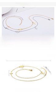 Size guide for stainless steel cross pendant necklace showing 460mm chain length and dimensions