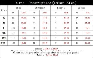 Asian size chart for Y2K letter print hoodie tracksuit set with cm and inch measurements