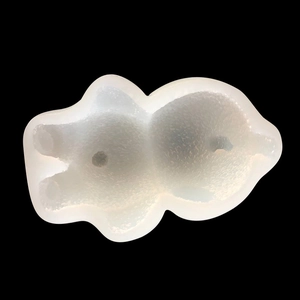 3D sleeping bear silicone mousse mold for cartoon cake decorating and chocolate ice cream