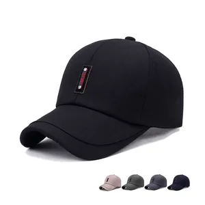 Men Baseball Cap Sport Summer Sunshade Polyester Twill Adjustable Casual Fashion Hat With Rivet Patch