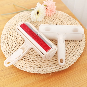 Rouleau Enleveur De Poils D'animaux Réutilisable Brosse À Peluches Double Face Pour Chien Chat Meubles Canapé Tapis Literie