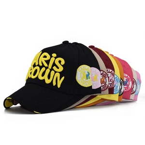Cotton baseball cap with 3D embroidery and side badge, available in multiple colors