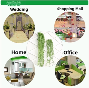 Artificial hanging succulent vines decor for weddings, malls, homes and offices