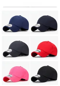 Detail grid of breathable mesh baseball caps showing various colors and textures