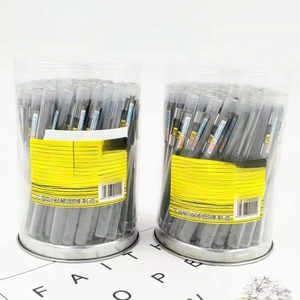 Two jars of 0.7mm 2B resin pencil leads, 72 pieces each, 120mm length for student use