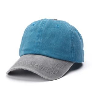 Cappellino da Baseball Vintage in Cotone Lavato Per Uomo Donna Regolabile Retro Distressed Tinta Unita Cappello da Sole Sport