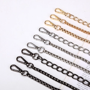 Metal Bag Chain Strap Replacement Shoulder Crossbody Handbag Purse Accessories With Lobster Clasps For Women Fashion