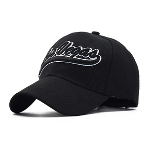 Baseball Cap Las Vegas Embroidery Adjustable Curved Brim Cotton Acrylic Streetwear Casual Hat For Men Women