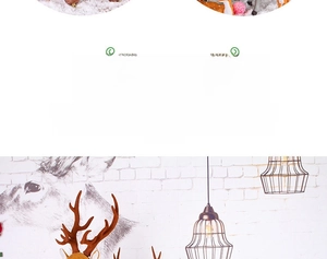 Detailed view of artificial reindeer sculpture with Nordic style industrial metal lamp