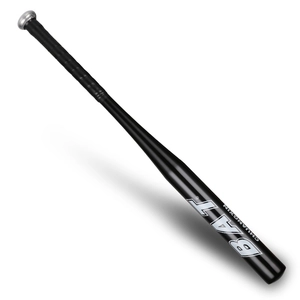 Aluminum alloy black baseball bat for sports training and car self defense weapon