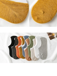 Macro detail of breathable cotton knit texture and colorful invisible low-cut liner socks