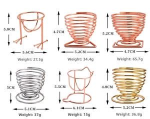 Detailed size and weight specifications for multiple styles of beauty blender holders
