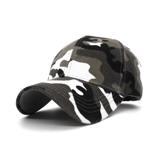Outdoor Camouflage Baseball Cap Men Women Adjustable Sun Hat Cotton Twill Sports Trucker Hat Jungle Camo Print Snapback