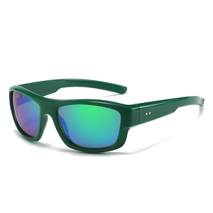 Y2K Sports Sunglasses UV400 Protection PC Frame Rectangular Punk Retro Street Fashion For Men Women Outdoor Cycling