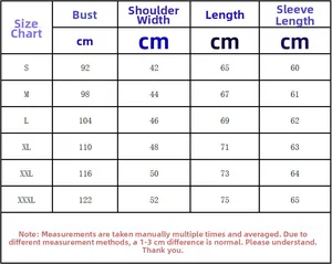 Detailed size chart for I LOVE MY GIRLFRIEND sweatpants with measurements in cm