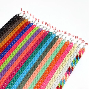 Acrylic Chunky Glasses Chain Anti Slip Mask Lanyard Eyewear Strap Neck Cord Holder For Sunglasses Fashion Accessory
