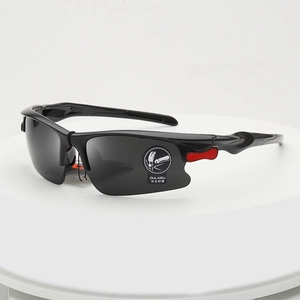 Sports Sunglasses UV400 Protection PC Frame Half Rim Outdoor Cycling Driving Eyewear For Men And Women