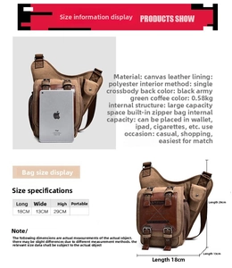 Detail showing high-capacity interior compartments for iPad and zipper pocket
