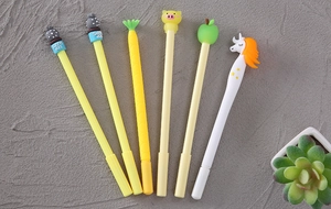 Detailed overhead view of six cartoon animal pens like pineapple and carrot styles