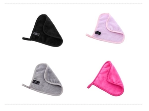 Detail showing the fiber texture and soft folded layers of microfiber makeup remover towels