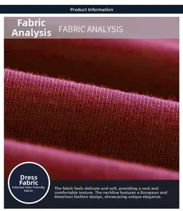 Macro detail of wine red ribbed knit fabric texture for short sleeve maternity pencil dress