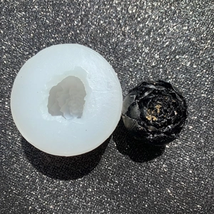 3D poppy flower silicone mold for handmade soap and aromatherapy candle making