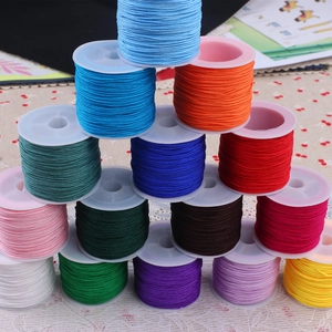 Colorful 72 gauge Taiwan jade cords in 15 vibrant colors for DIY jewelry making