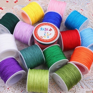 Nylon Cord Thread For DIY Jewelry Making Taiwan Jade Cord For Chinese Knot Bracelet Necklace Braiding Spool Colorful