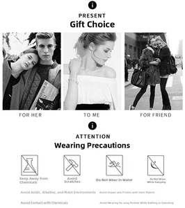 Detailed guide for jewelry care showing maintenance tips and lifestyle shots of earrings